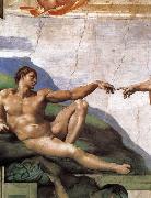 CERQUOZZI, Michelangelo Adam was born oil on canvas